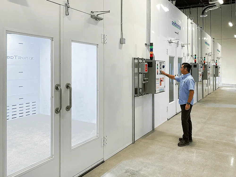 SMART Control Panel in operation