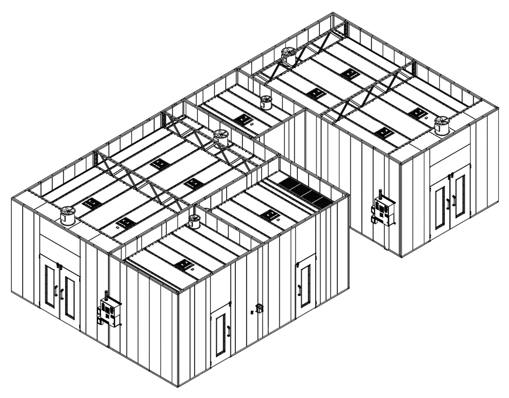 Multi-Zone Isometric Framing